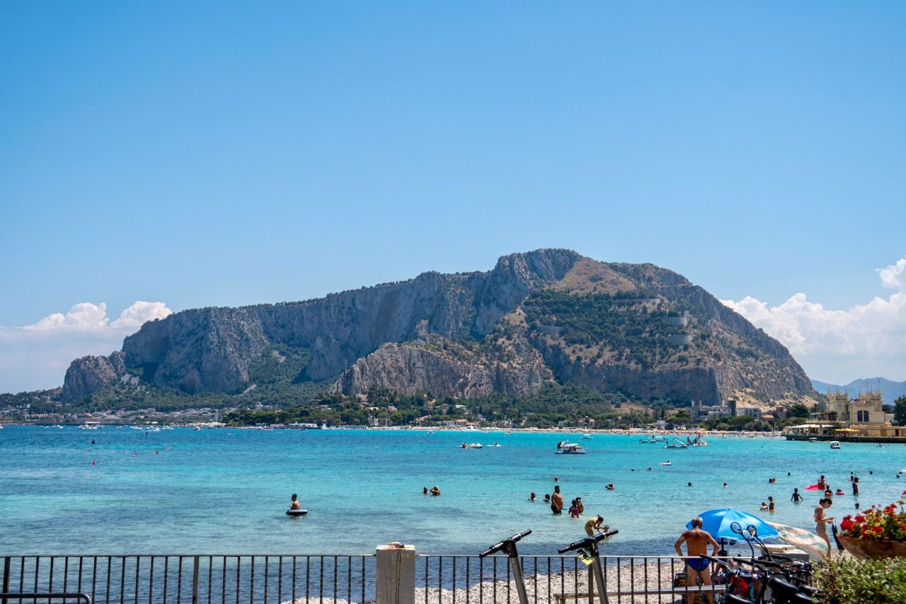Mondello Beach, Palermo -crystal sea and private tour